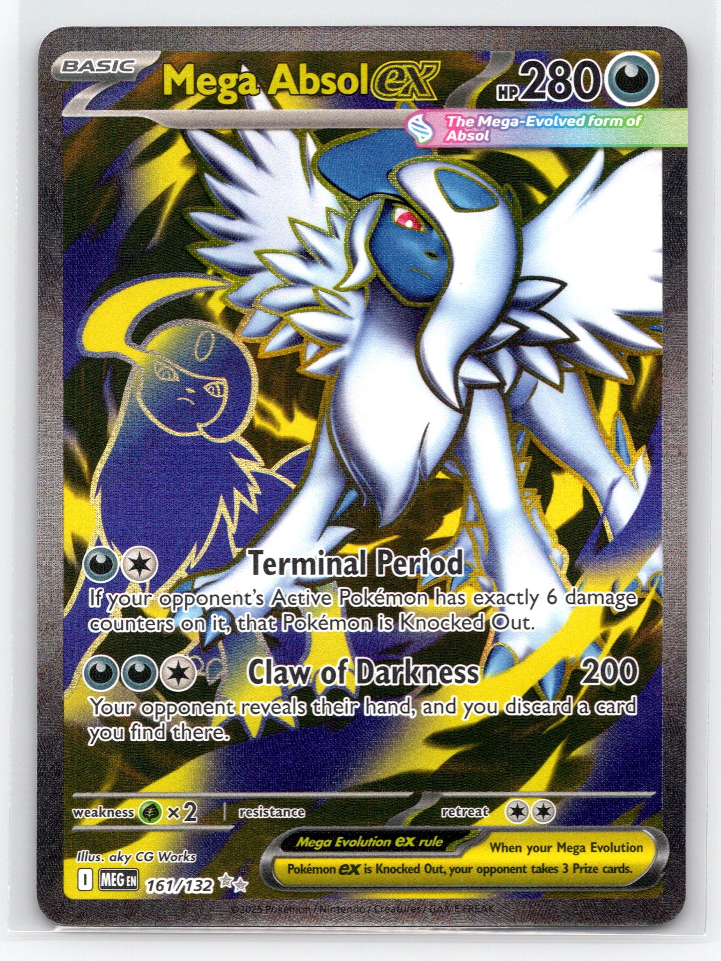 Mega Absol ex - #161/132 - ME01: Mega Evolution