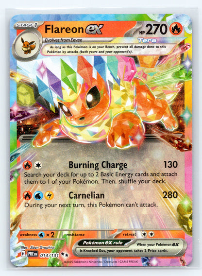 Flareon ex - #014/131 - SV: Prismatic Evolutions