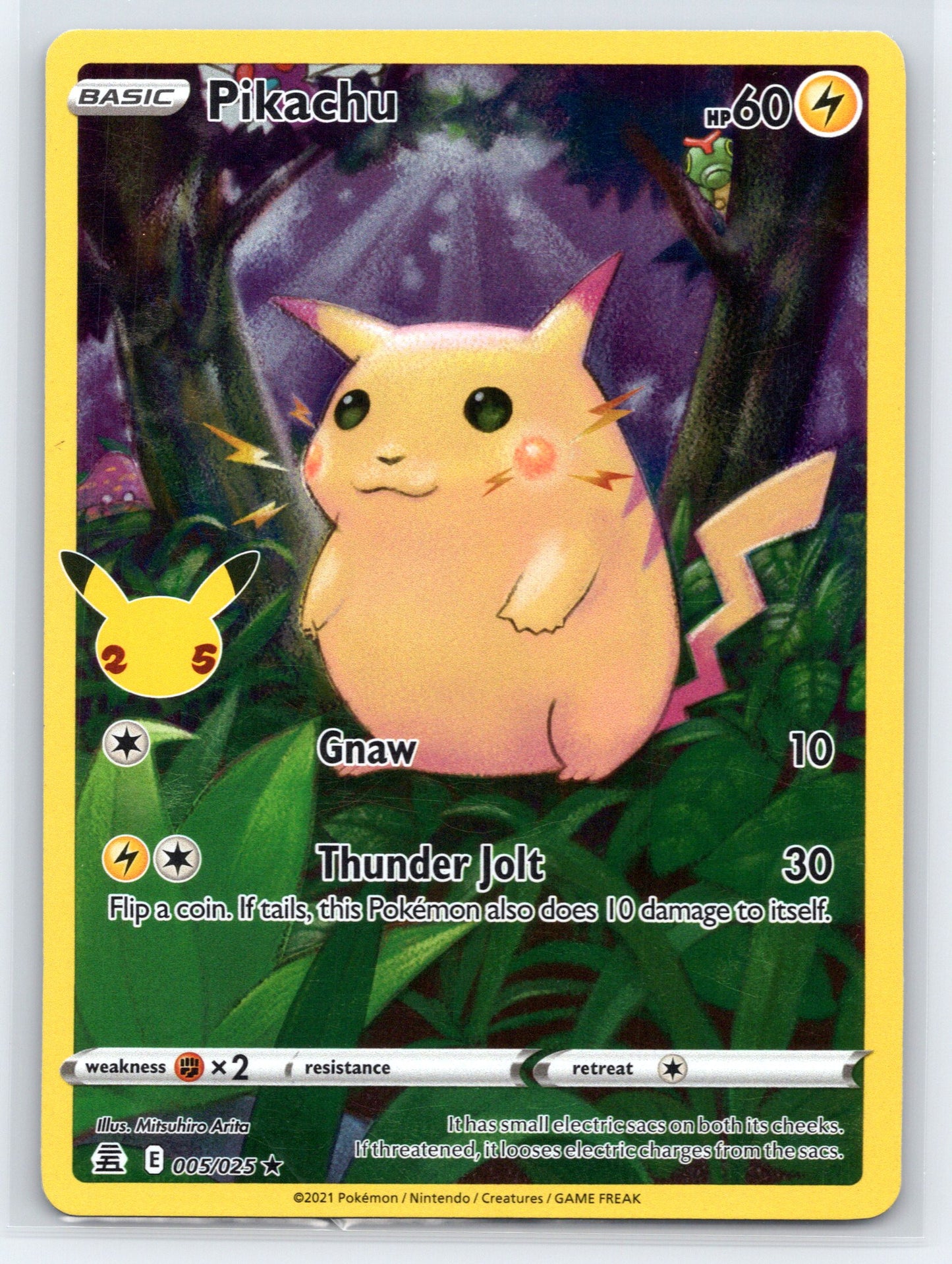 Pikachu - #005/025 - Celebrations