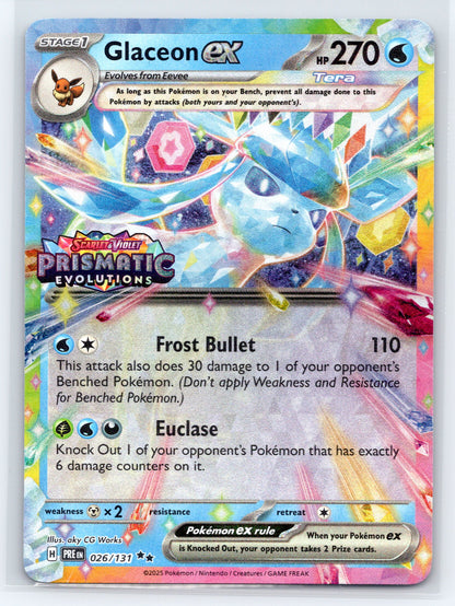 Glaceon ex - #026/131 - Miscellaneous Cards & Products