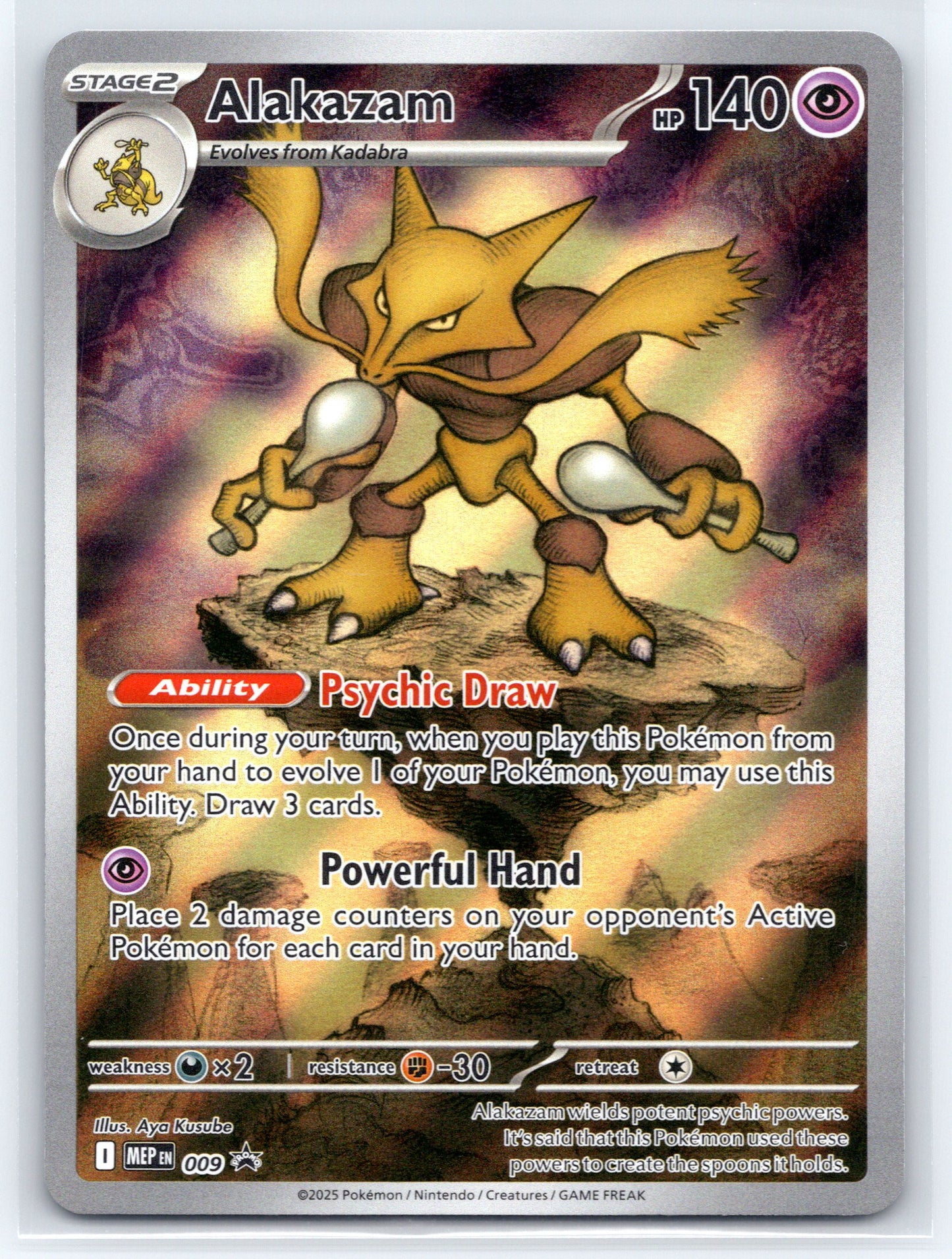Alakazam - #009 - ME: Mega Evolution Promo