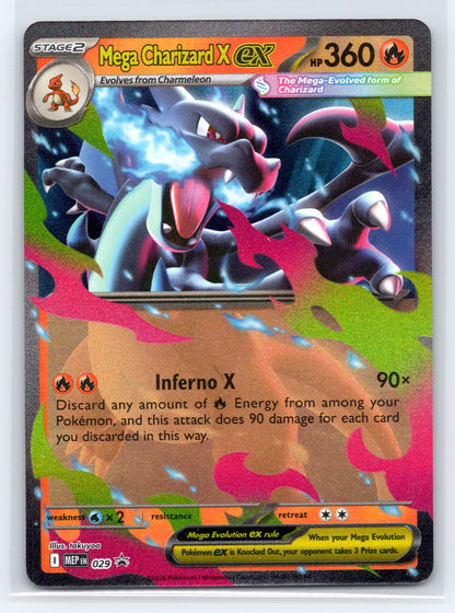 Mega Charizard X ex - #029 - ME: Mega Evolution Promo