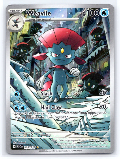 Weavile - #228/217 - ME: Ascended Heroes