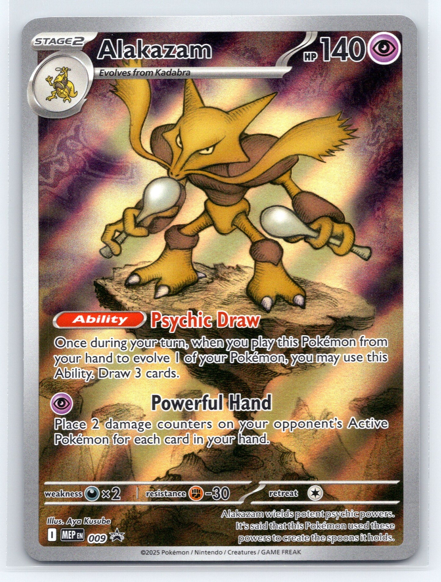 Alakazam - #009 - ME: Mega Evolution Promo