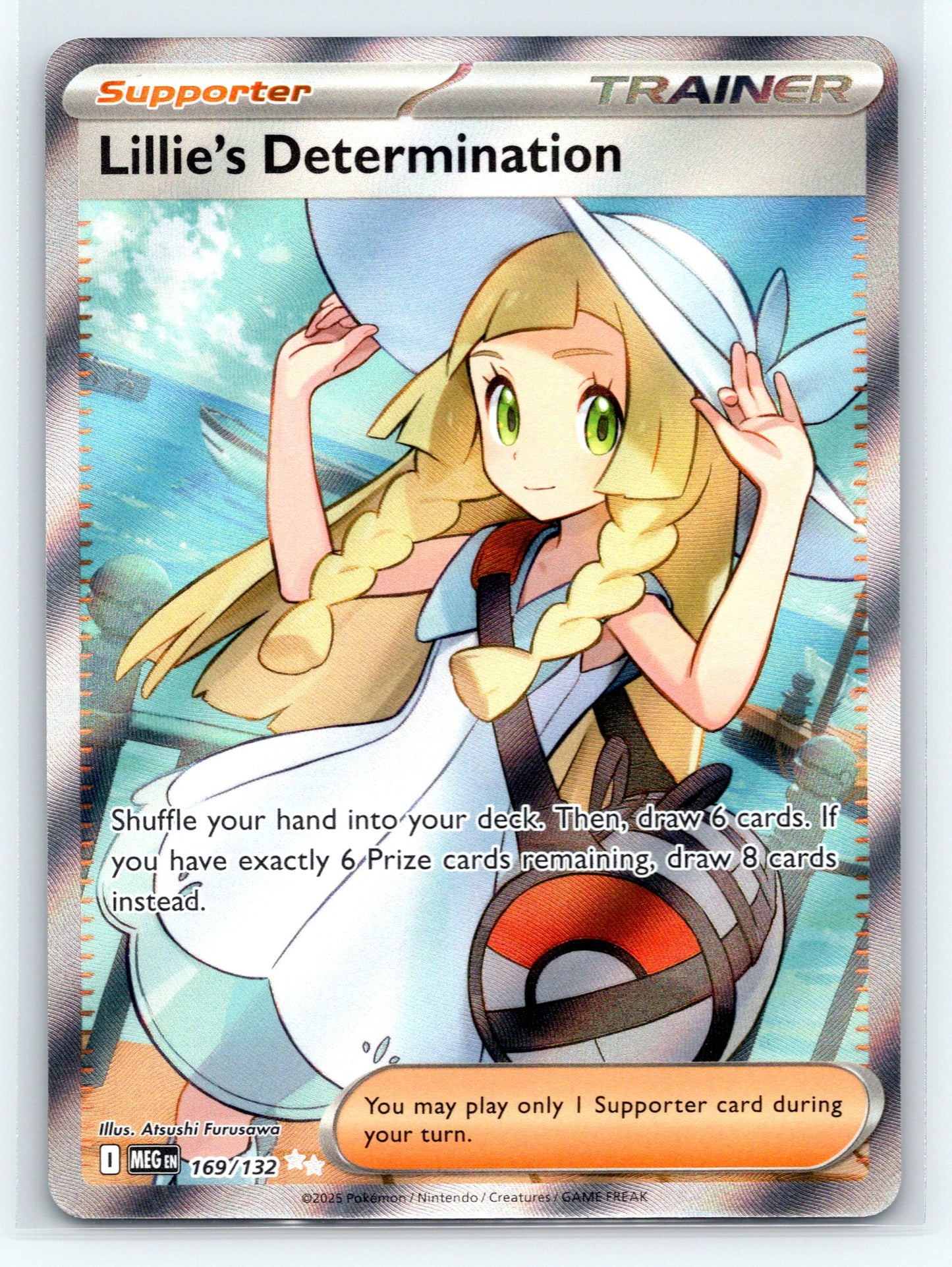 Lillie's Determination - #169/132 - ME01: Mega Evolution