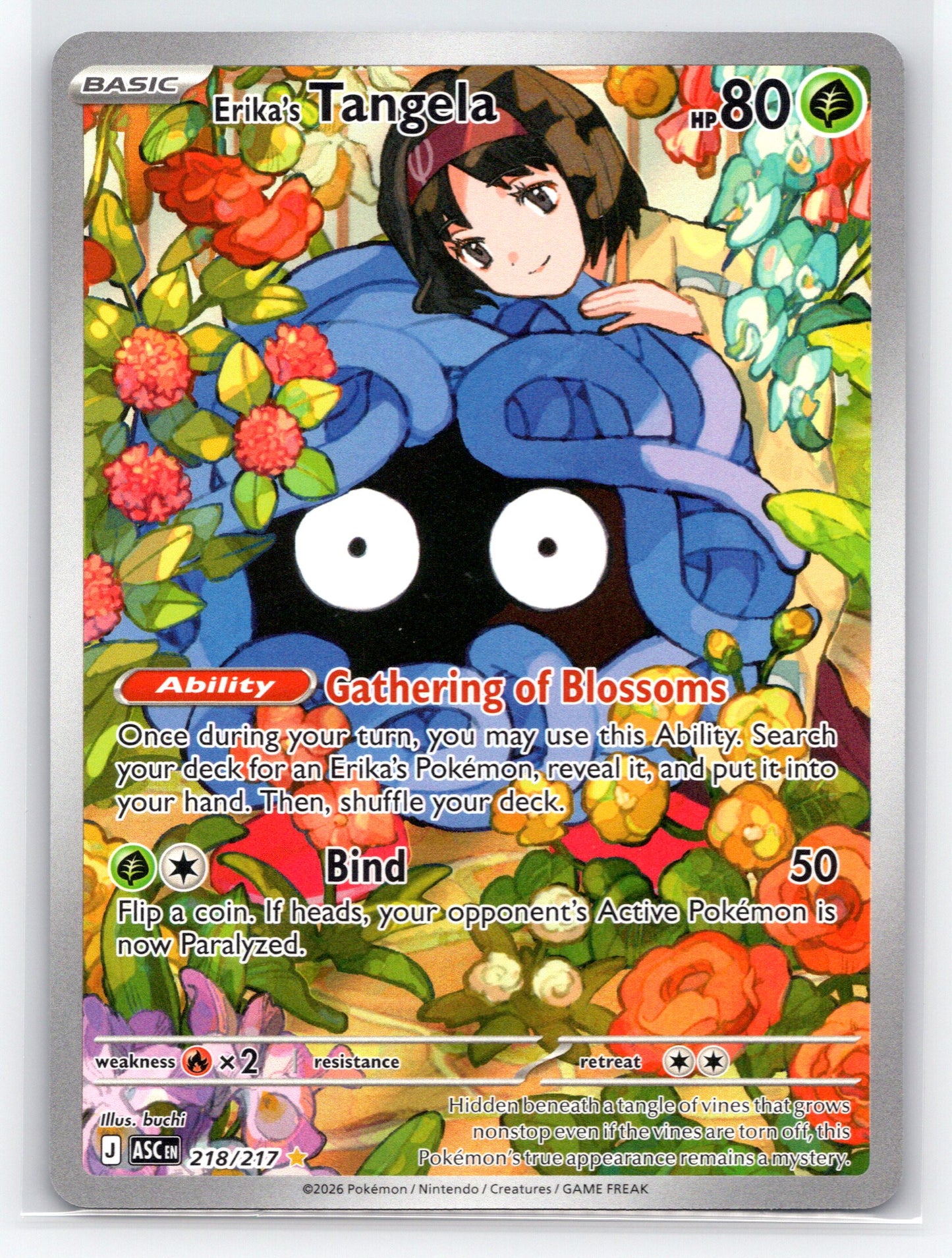Erika's Tangela - #218/217 - ME: Ascended Heroes