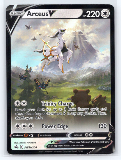 Arceus V - #SWSH204 - SWSH: Sword & Shield Promo Cards