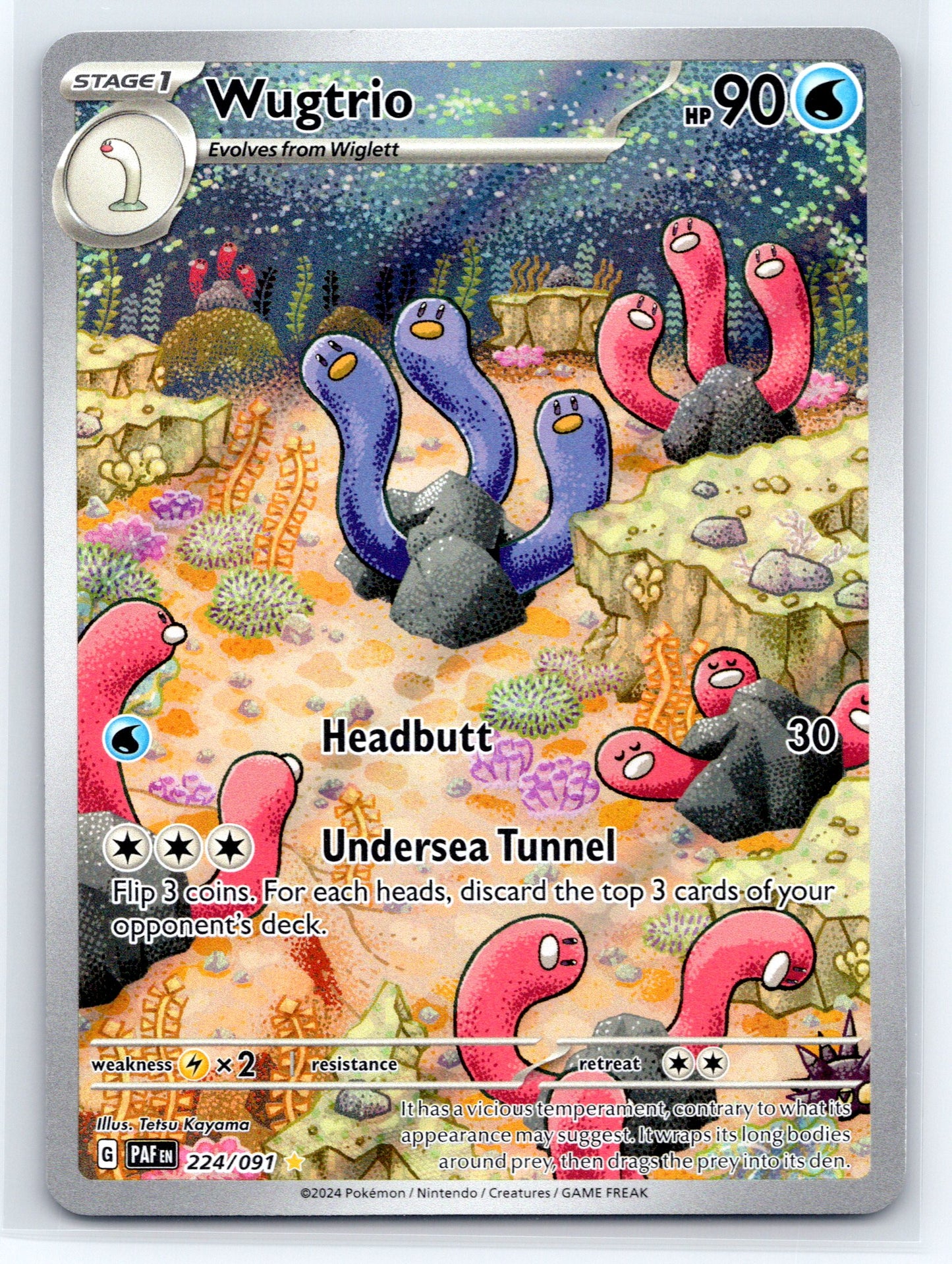 Wugtrio - #338/190 - SV4a: Shiny Treasure ex