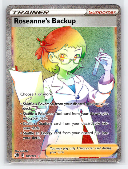 Roseanne's Backup (Secret) - #180/172 - SWSH09: Brilliant Stars