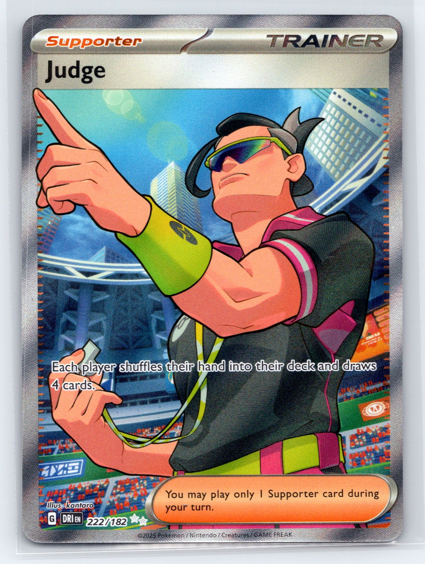 Judge - #222/182 - SV10: Destined Rivals