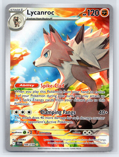 Lycanroc - #166/159 - SV09: Journey Together