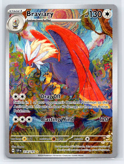 Braviary - #214/191 - SV08: Surging Sparks