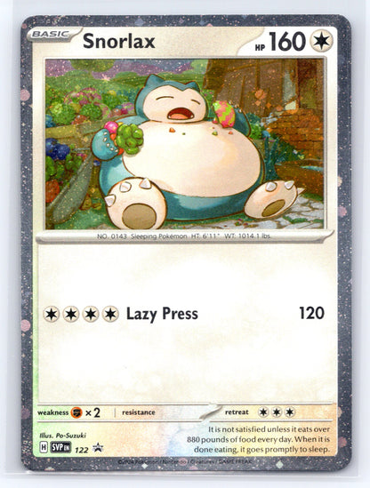 Snorlax - #122 - SV: Scarlet & Violet Promo Cards