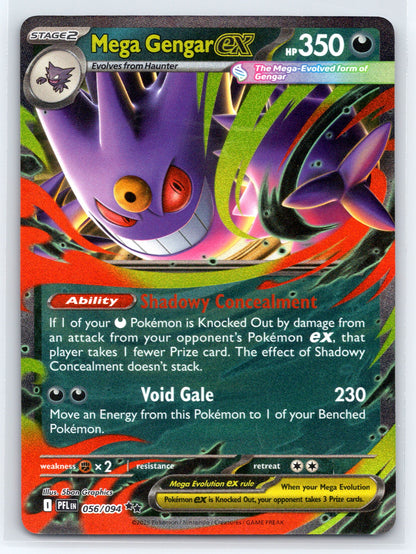 Mega Gengar ex - #056/094 - ME02: Phantasmal Flames