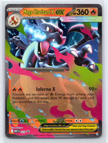 Mega Charizard X ex - #029 - ME: Mega Evolution Promo