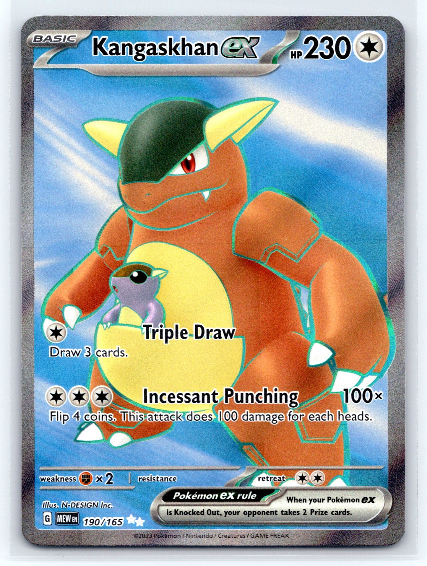 Kangaskhan ex - #190/165 - SV: Scarlet & Violet 151