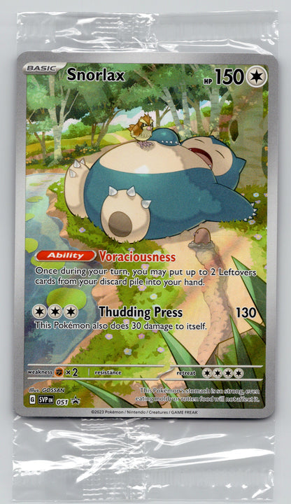 Snorlax - #051 - SV: Scarlet & Violet Promo Cards SEALED
