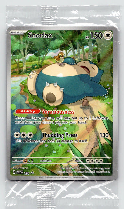Snorlax - #051 - SV: Scarlet & Violet Promo Cards