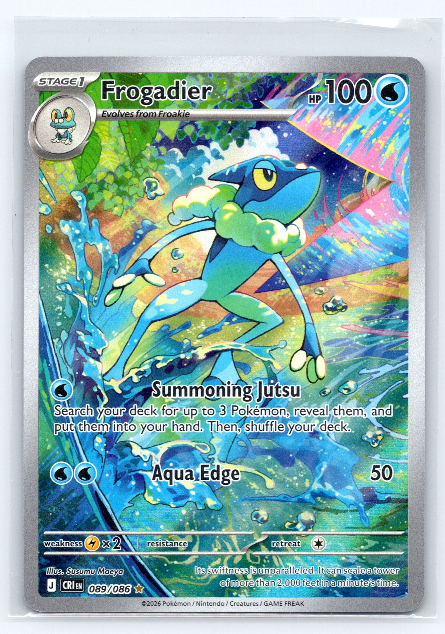 Frogadier - #089/086 - ME04: Chaos Rising