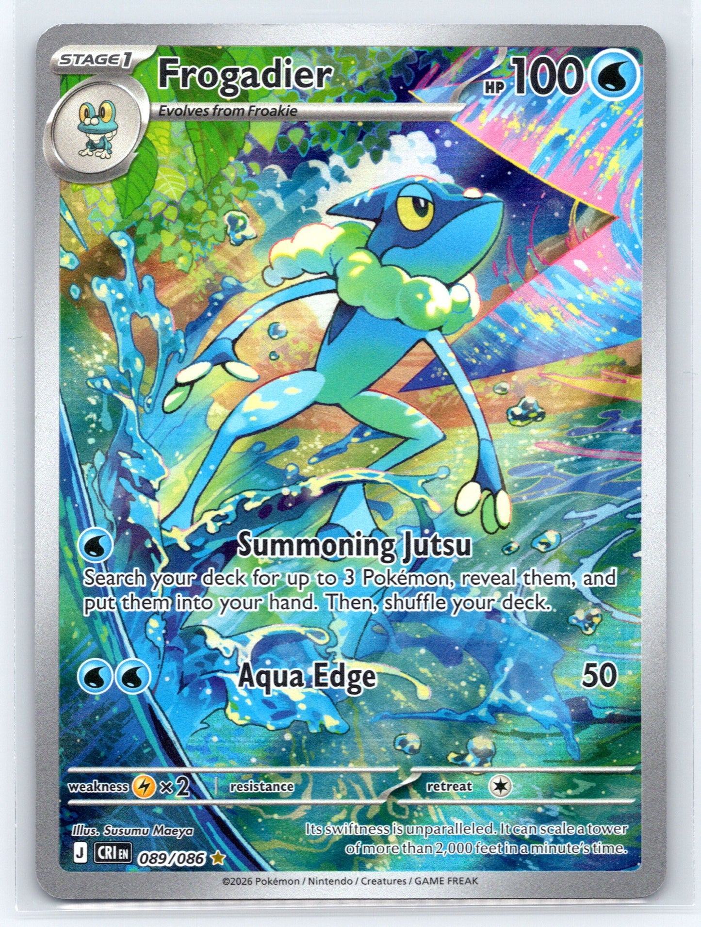 Frogadier - #089/086 - ME04: Chaos Rising