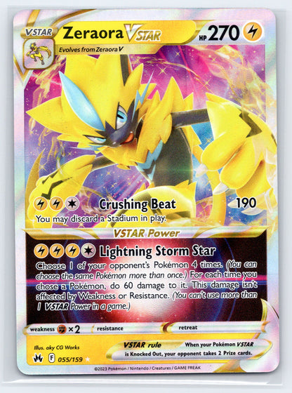 Zeraora VSTAR - #055/159 - SWSH: Crown Zenith