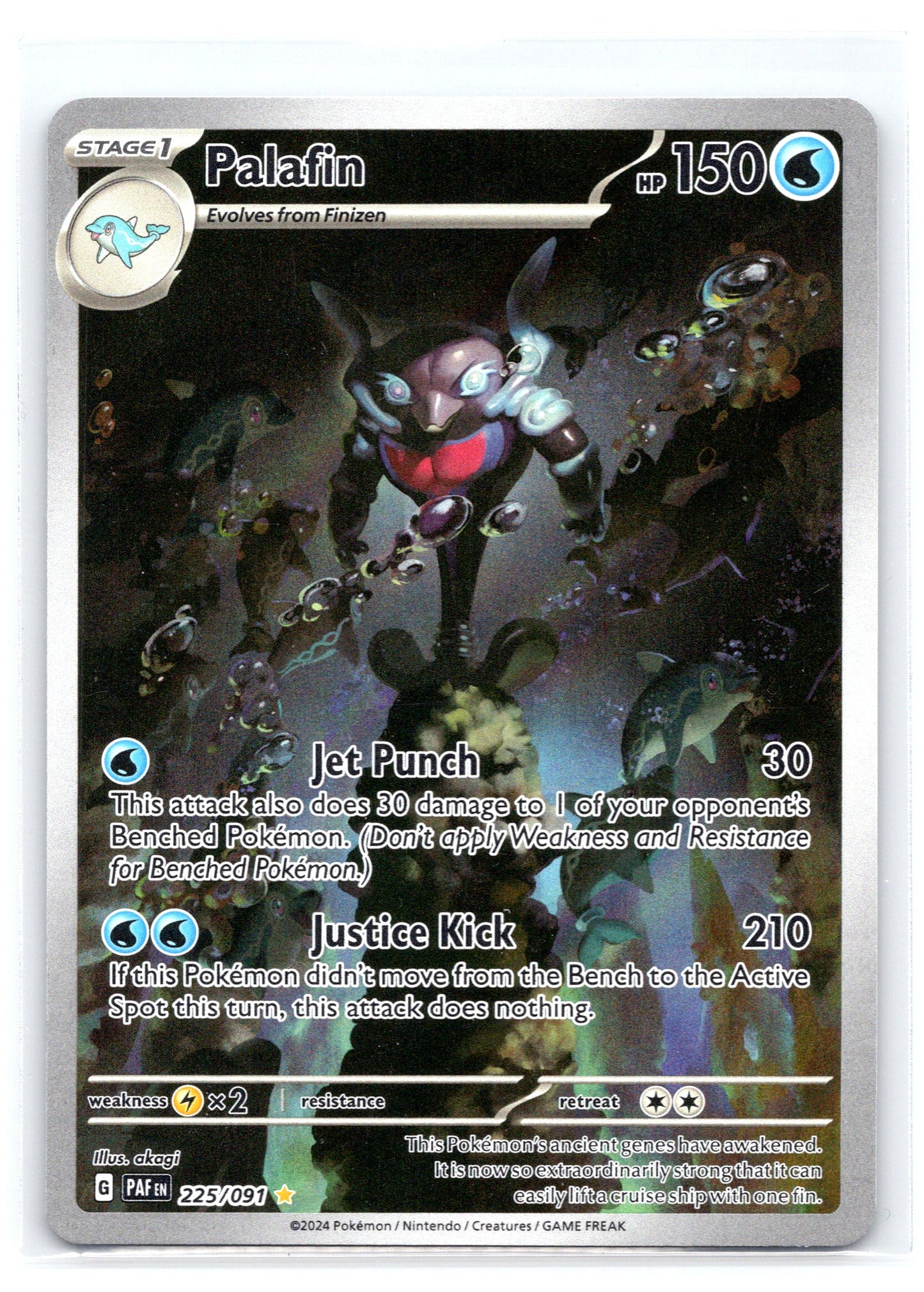 Palafin - #225/091 - SV: Paldean Fates
