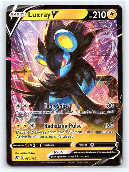 Luxray V - #050/189 - SWSH10: Astral Radiance