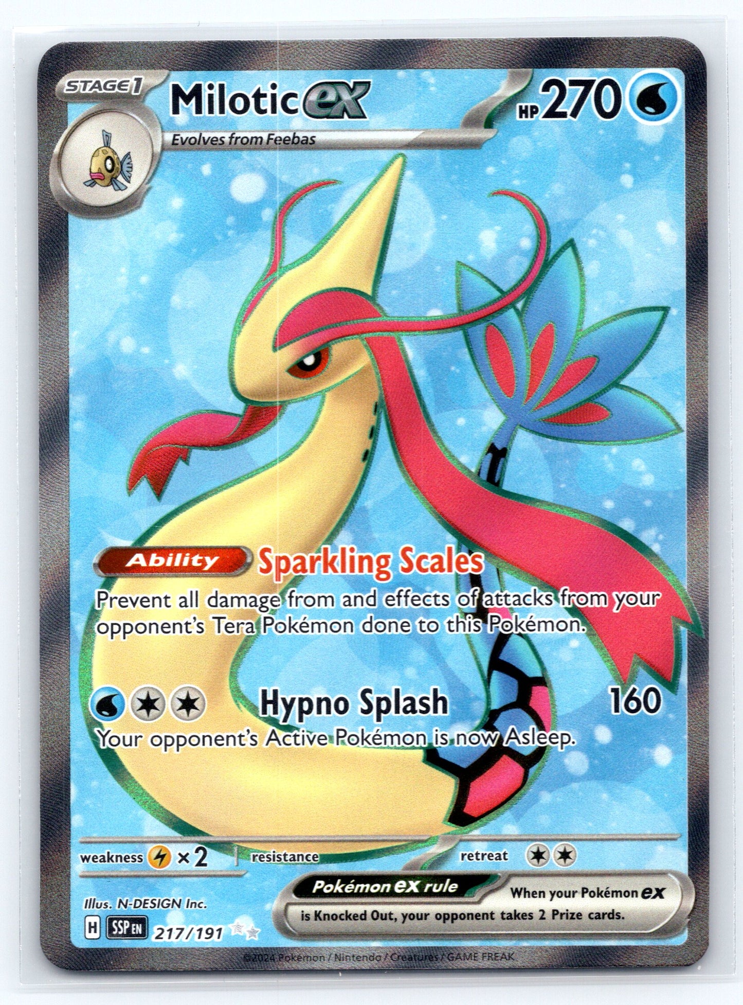 Milotic ex - #217/191 - SV08: Surging Sparks