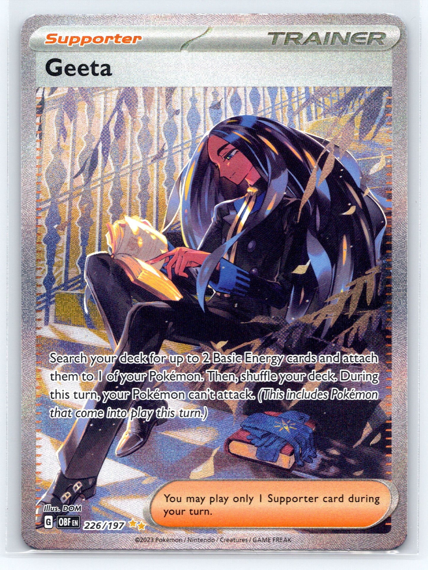 Geeta - #226/197 - SV03: Obsidian Flames