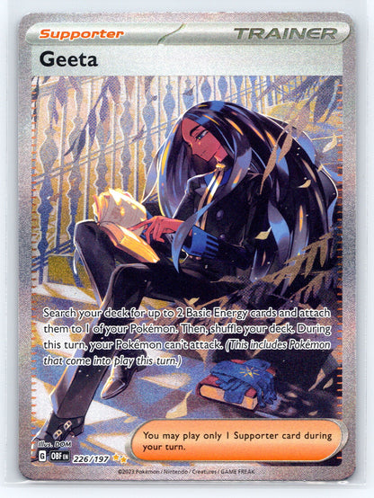 Geeta - #226/197 - SV03: Obsidian Flames
