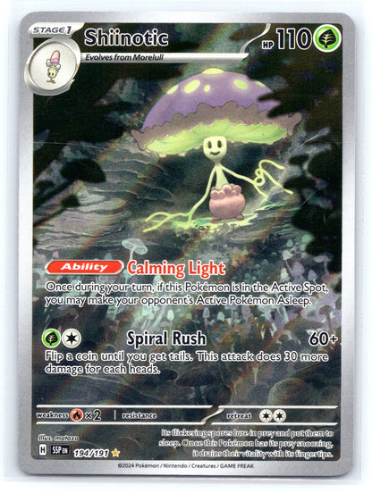 Shiinotic - #194/191 - SV08: Surging Sparks