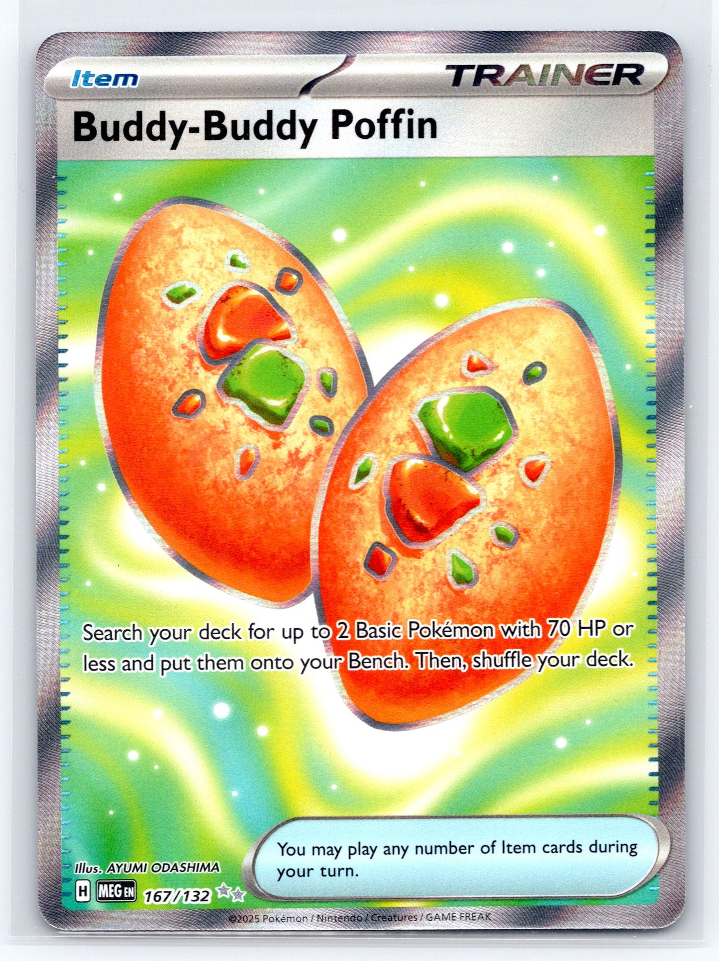 Buddy-Buddy Poffin - #167/132 - ME01: Mega Evolution