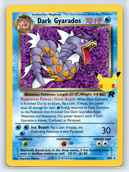 Dark Gyarados - #8/82 - Celebrations: Classic Collection
