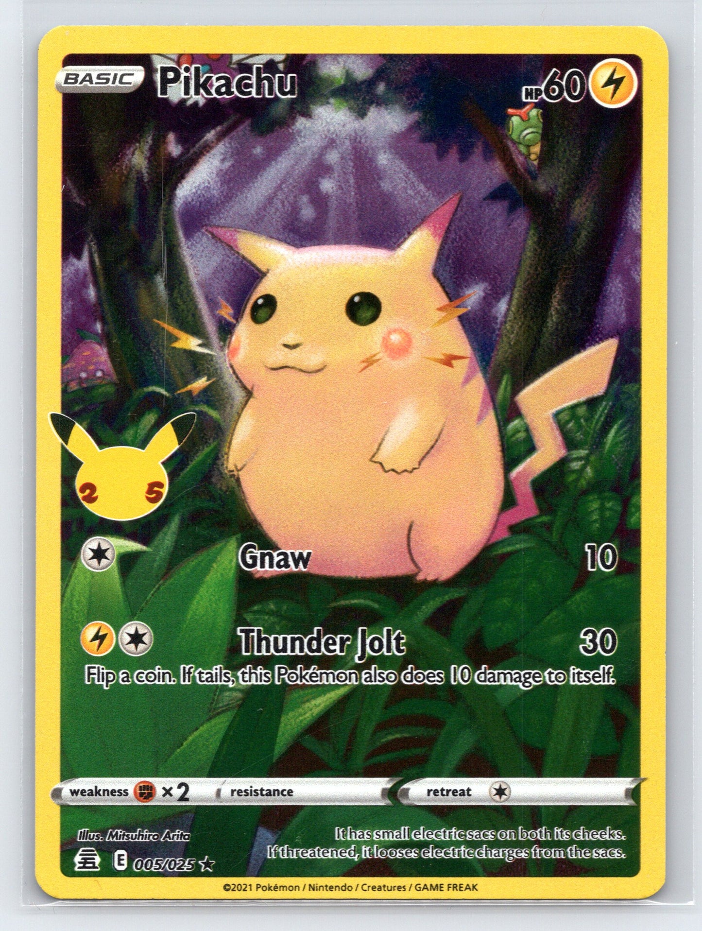 Pikachu - #005/025 - Celebrations
