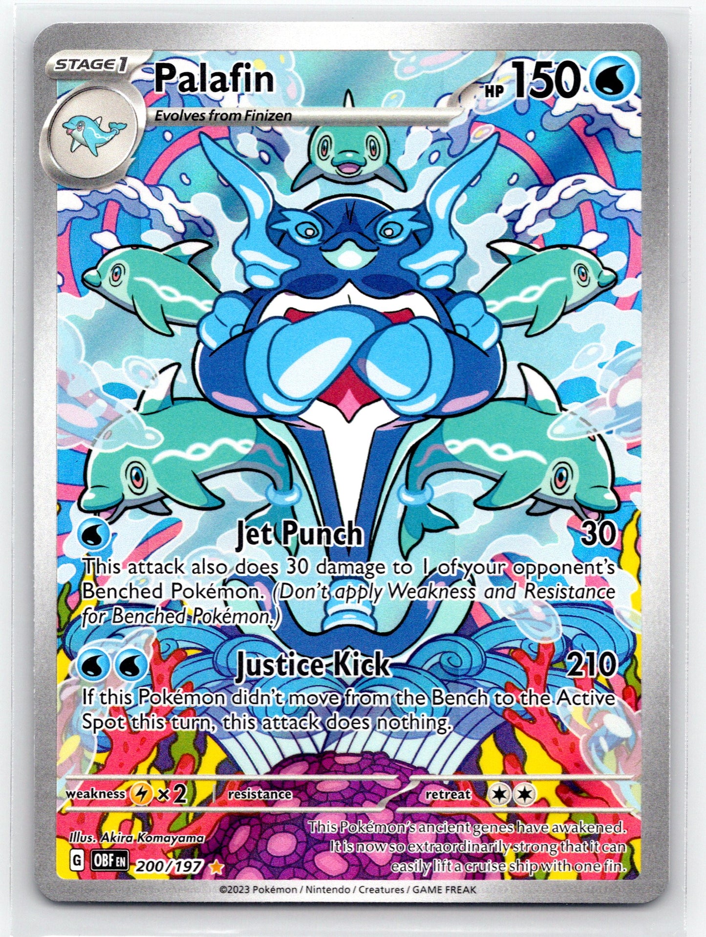 Palafin - #200/197 - SV03: Obsidian Flames