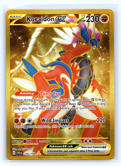 Koraidon ex - #254/198 - SV01: Scarlet & Violet Base Set