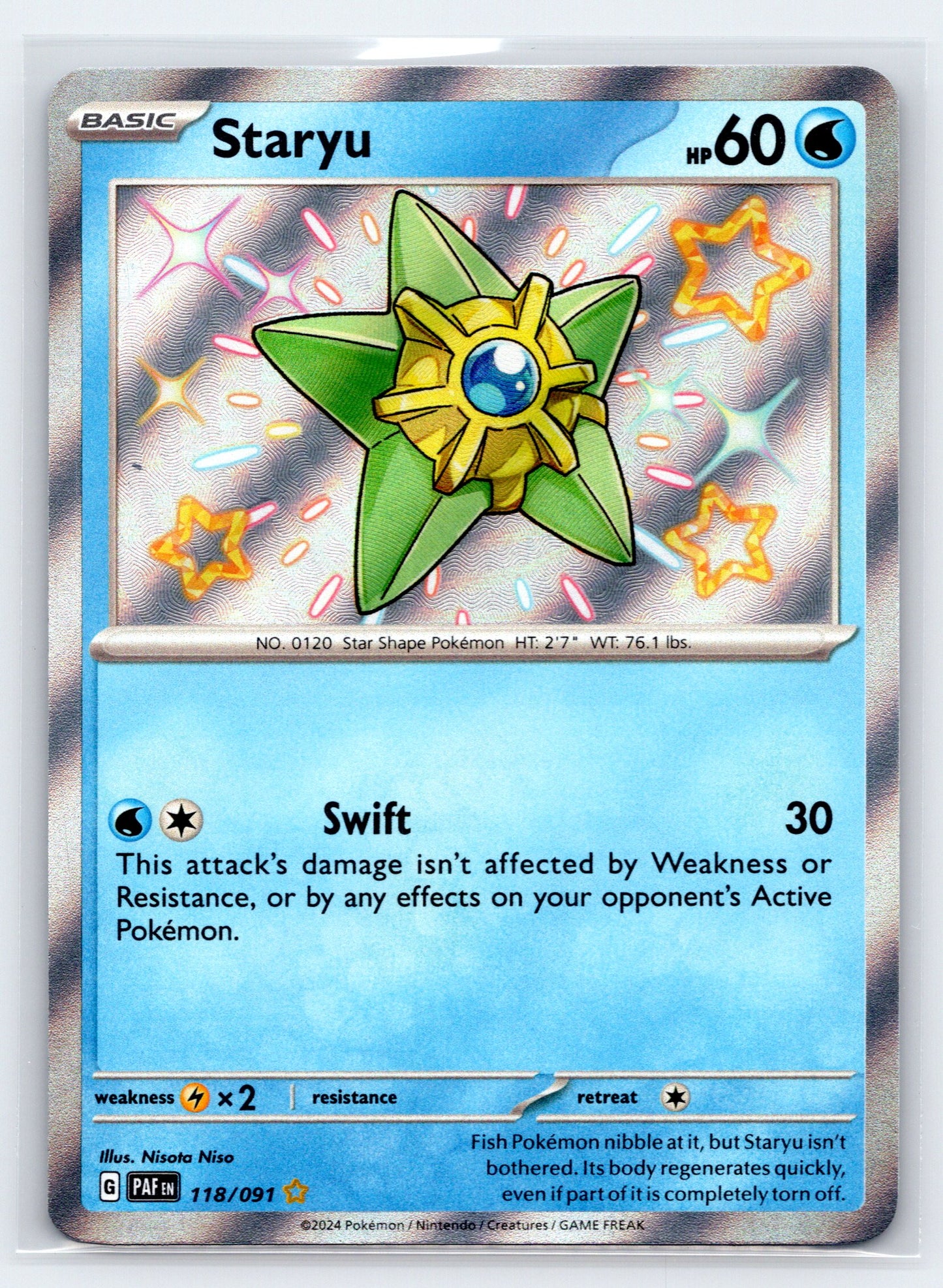 Staryu - #118/091 - SV: Paldean Fates