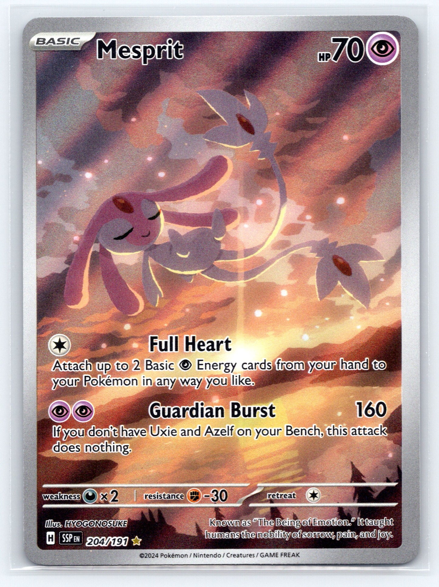 Mesprit - #204/191 - SV08: Surging Sparks