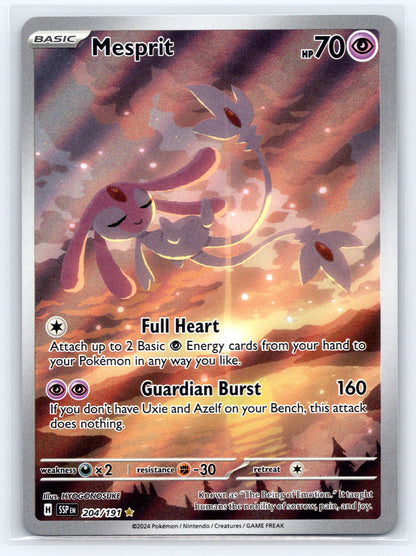 Mesprit - #204/191 - SV08: Surging Sparks