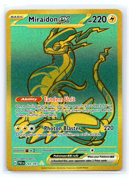 Miraidon ex - #243/091 - SV: Paldean Fates
