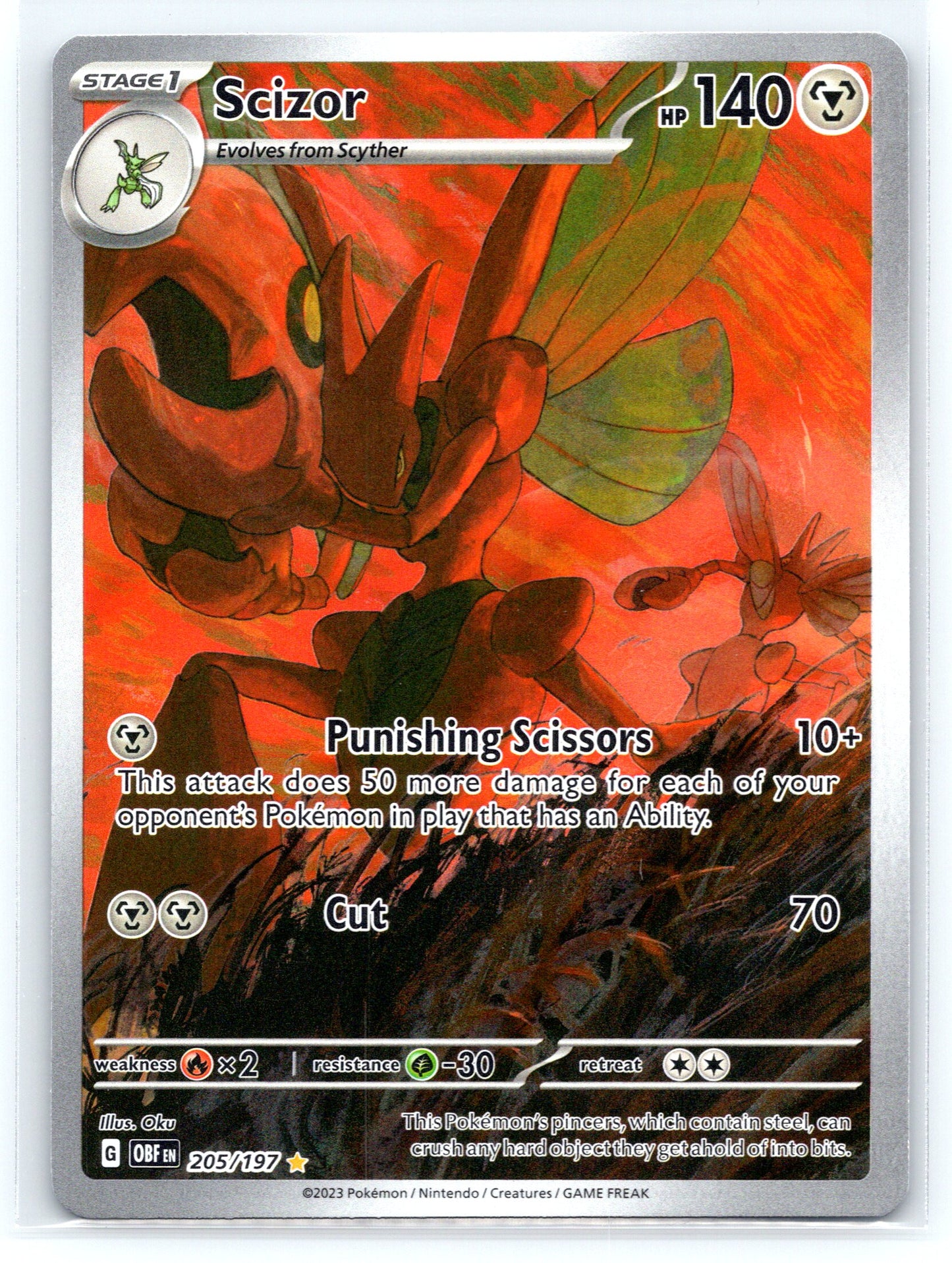 Scizor - #205/197 - SV03: Obsidian Flames