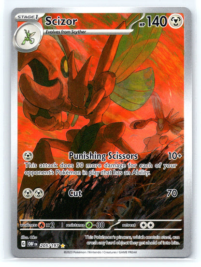 Scizor - #205/197 - SV03: Obsidian Flames