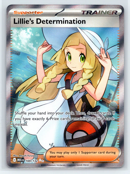 Lillie's Determination - #169/132 - ME01: Mega Evolution
