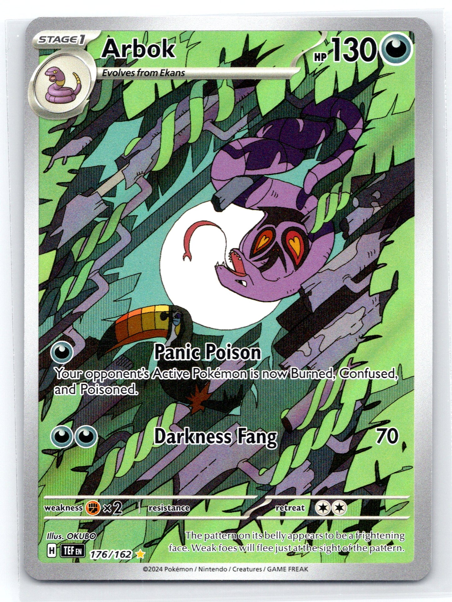Arbok - #176/162 - SV05: Temporal Forces
