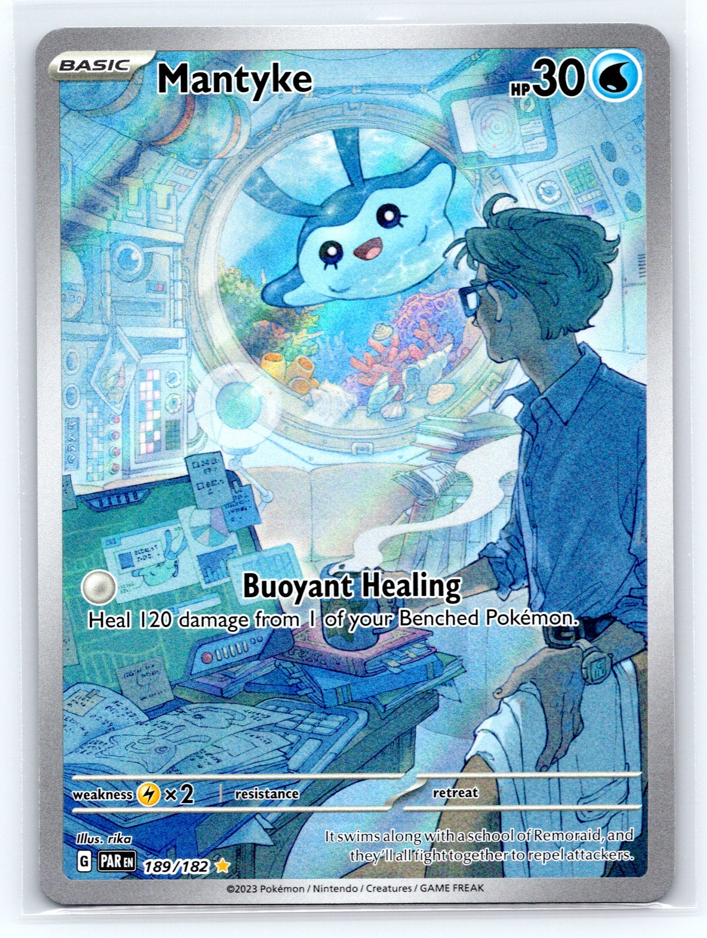 Mantyke - #189/182 - SV04: Paradox Rift
