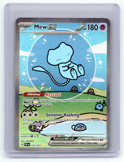 Mew ex - #232/091 - SV: Paldean Fates