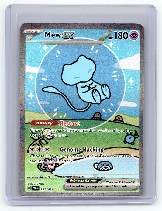 Mew ex - #232/091 - SV: Paldean Fates