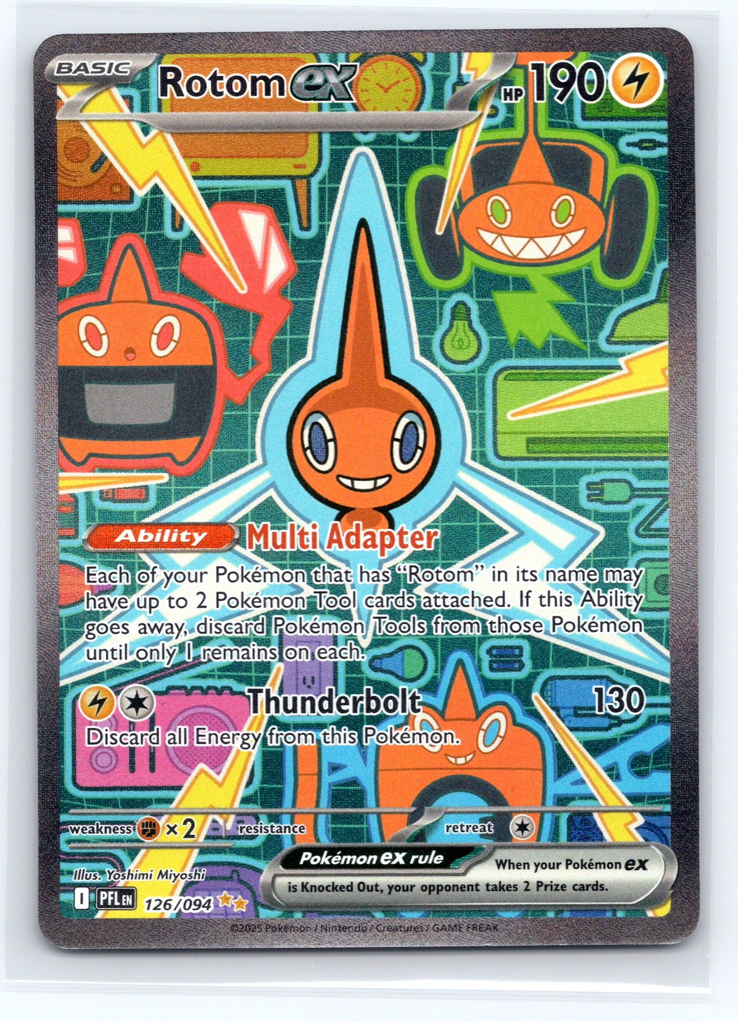 Rotom ex - #126/094 - ME02: Phantasmal Flames