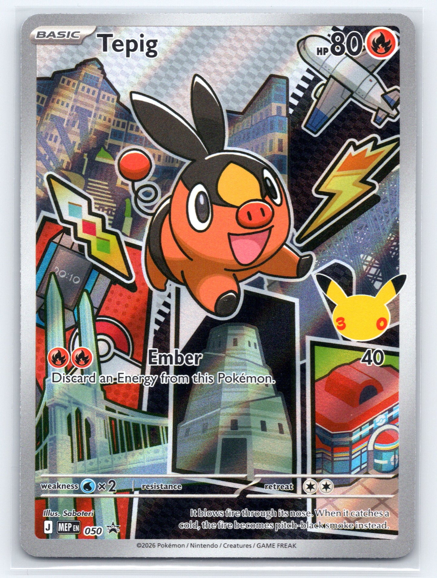 Tepig - #050 - ME: Mega Evolution Promo