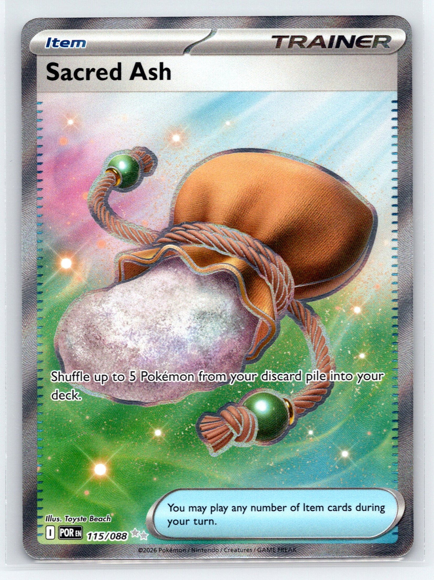 Sacred Ash - #115/088 - ME03: Perfect Order